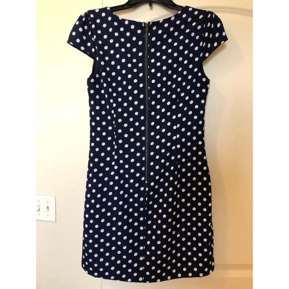 Coincidence and Chance Navy Polka Dot Dress - Picture 5 of 8